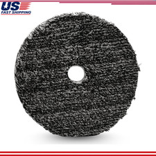URO-Fiber Black White Microfiber Blend Car Buffer Polisher Pad Buff and Shine, 5 picture