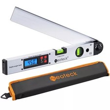 Neoteck 0~225° LCD Digital Protractor Spirit Level Angle Finder Gauge Meter picture