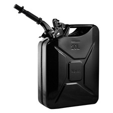 WAVIAN 2238C Gas Can,5 gal.,Black,Include Spout 33UZ31 picture