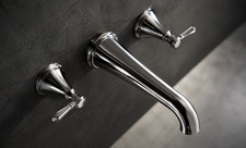 Delta Cassidy™ Wall Mounted Tub Filler, Chrome picture