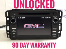UNLOCKED GMC Acadia Radio touch  AUX USB MP3 CD Player 22989266  GM929 picture