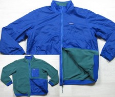 Patagonia Reversible Shelled Microdini Fleece Windbreaker Jacket Men's (XL) picture