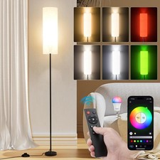 HBN RGB Floor Lamp with Timer, Corner Lamp with Music Sync and 16 Million DIY picture