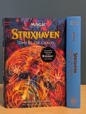 ✨SIGNED 1st Edition STRIXHAVEN Omens of Chaos Seanan McGuire MTG Promo Card 1/1 picture