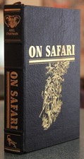 On Safari, Abel Chapman, Briar Patch Press, 1988, leather, birding, hunting picture
