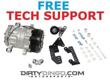 Dirty Dingo OE Sanden SD7B10 LS Low Mount AC Combo Kit Truck, VVT, Camaro, GTO picture
