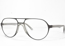 ANDY WOLF Eyeglasses AUSTRIA GREY & CLEAR AVIATOR 59-18-145 ADAM D picture