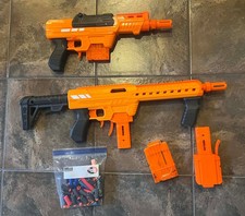 Adventure Force Aeon & Nexus Pro Blaster Lot w/ Stock clips darts picture