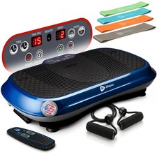 Lifepro Waver Vibration Plate Exercise Machine Full Body Workout Lymphatic -Blue picture