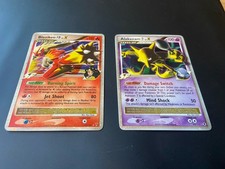 Pokémon Blaziken FB LV.X 142/147 & Alakazam LV.X 103/111 Holo Rare Lot picture