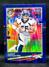 2020 Panini Donruss Optic NFL - ALBERT OKWUEGBUNAM RC #124 - Purple Shock Prizm picture