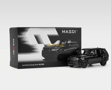 ZD Masdi 1:64 Black 2020 Range Rover SUV ORV Sports Model Diecast Metal Car BN picture