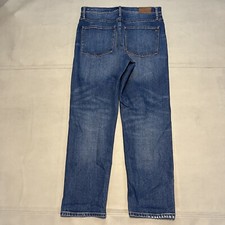 Madewell Straight Leg Blue Jeans Mens 31x30 Medium/Dark Wash Denim Stretch-7906 picture