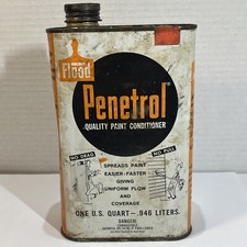 Vintage Flood Penetrol Oil-Based Paint Conditioner Factory Sealed 1985 ,1 Quart picture