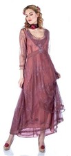 BRAND NEW Nataya 40163 Downton Abbey Tea Length Party Dress 2X (Size 20) picture