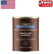 Ghirardelli 48 oz (3 lbs) Powdered Cocoa, Rare & Authentic Lot, Low Stock, Fast picture