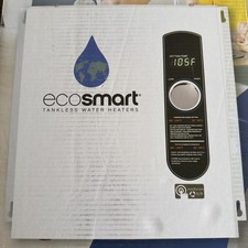EcoSmart ECO 27 Tankless Electric Water Heater, White, Open Box picture