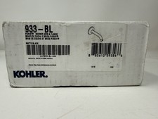 Kohler 933-BL  Purist Shower Arm & Flange Matte Black picture
