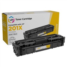 LD Compatible Toner Cartridge Replacement for HP 201X CF402X High Yield (Yellow) picture