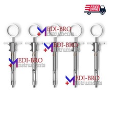 5 Pcs Septodont N2210 Eco Self Aspirating Dental Syringe Winged Ergonomic picture