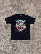 VTG Rare 90s Harley Davidson Lightning T Shirt Thunder Biker Made In USA L picture