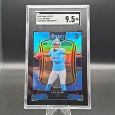 2025 Select Premier Level #126 Cam Ward Light Blue Prizm /99 (RC) SGC 9.5 picture