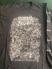 Rare Vintage Morbid Angel Altars of Madness Longsleeve Shirt Earache Death Metal picture