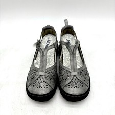 JBU by Jambu Womens Gunmetal Grey Daffodil Slip-on Flats Size 8 M picture