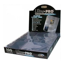 Ultra Pro Standard 9-Pocket Platinum Pages 100CT picture