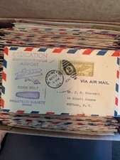 USA Airmail First Flight Covers 1923-Modern Some Better & Unusual - 219 Photos picture