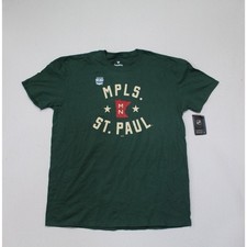 Minnesota Men Green Shirt MPLS Winter Classic St Paul NHL Size XL picture