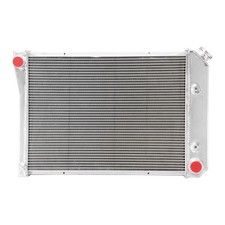 4 Rows Aluminum Radiator for Chevy Nova Olds Omega Pontiac Ventura Buick 73 74 picture