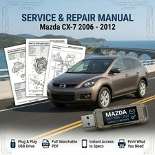 MAZDA CX-7 2006 2007 2008 2009 2010 2011 2012 SERVICE REPAIR WORKSHOP MANUAL USB picture