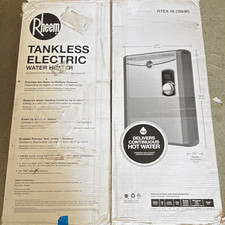 Rheem RTEX-18 18kW 240V 75A Tankless Electric Water Heater Digital Gray picture