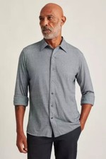 Bonobos Stretch Jersey Everyday Men's Shirt Striped Standard Fit Short M 275463 picture