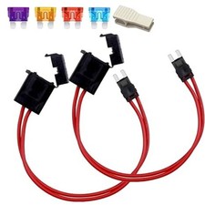 2pcs 12-24V 16 AWG Car Fuse Holder Connector Smal Style: Mini Extension holder picture