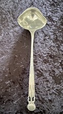 Vintage Old Newbury Pewter Punch Ladle, 13  1/2 Inches Long picture