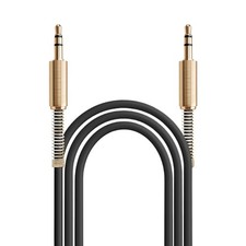 3.5mm Auxiliay AUX Male to Male Stereo Audio Cable Cord 1X picture