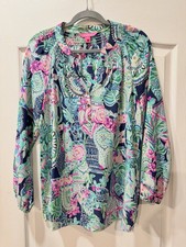 Lilly Pulitzer Women's Floral Blouse picture