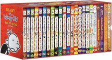 Jeff Kinney Diary of a Wimpy Kid Books 1-23 Boxed Set Complete Collection Series picture