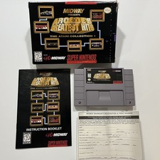 Midway Arcade's Greatest Hits Atari Collection 1 (SNES) Super Nintendo CIB picture
