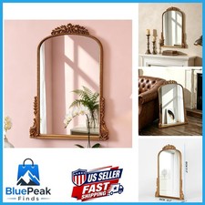 SHYFOY Antiqued Wall Mirror Vintage Decorative Mirrors for Wall Decor picture