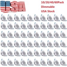 10-60PCS Dimmable LED Downlight 3W/5W Recessed Ceiling Light Spotlight 85V-265V picture