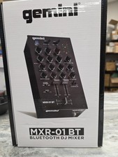 Gemini Audio Equipment MXR-01BT 2-Channel Professional Mixers Bluetooth Input DJ picture