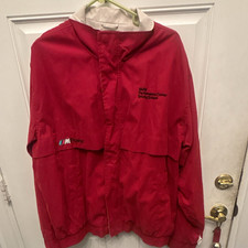 Vintage BMW Performance Center Driving School M Power Jacket XL Antigua Red picture