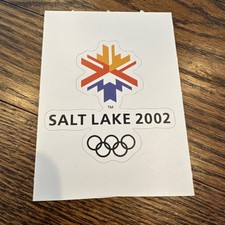 2002 Winter Games Salt Lake City Sticker 2.8