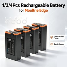 1/2/4Pcs for Moultrie Edge Battery Rechargeable Lithium-Ion Battery for Moultr picture