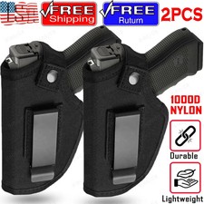 2PACK Gun Holster Tactical Concealed Left/Right Hand IWB OWB Belt Carry Pistol picture