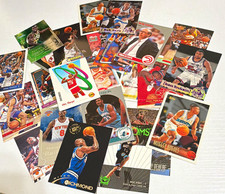 Topps Vintage NBA Trading Card Lot Stadium Club/Topps Muggsy Bogues Hornetes/etc picture
