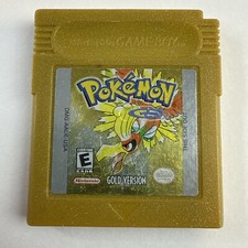 Pokemon Gold Version Nintendo Game Boy Color Authentic New Battery Tested Saves picture